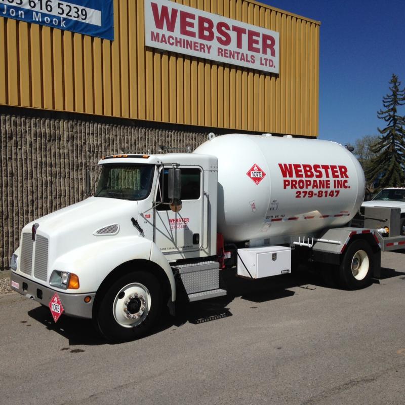 webster propane truck